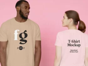 Two T-Shirt’s Free Mockup