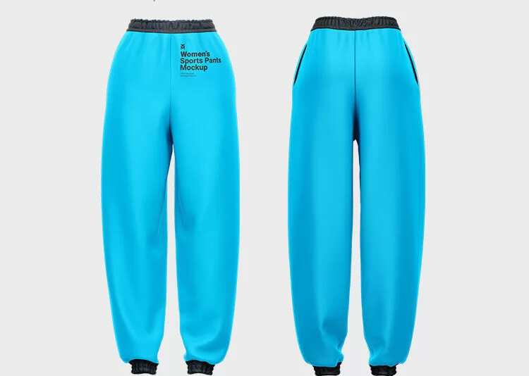 Free Women’s Sports Pants Mockup