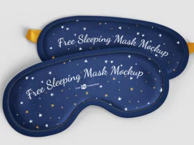 Sleeping Mask Free Mockup