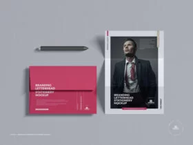Branding Letterhead Stationery Free Mockup