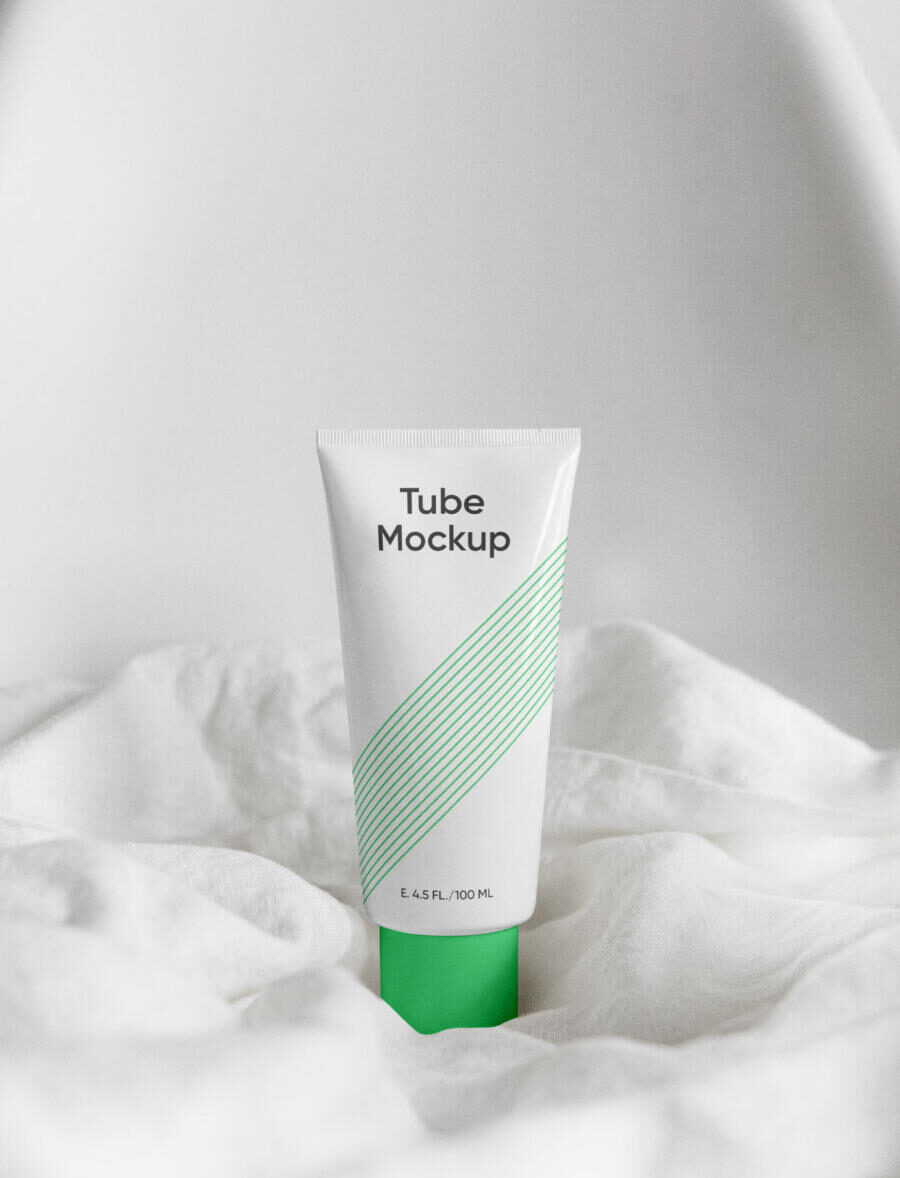 Cosmetics Tube Free Mockup