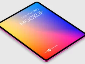Free Ipad Pro Mockup Set