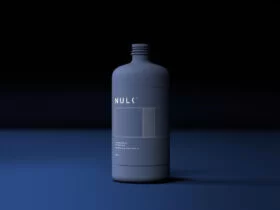 Matte Bottle Free Mockup