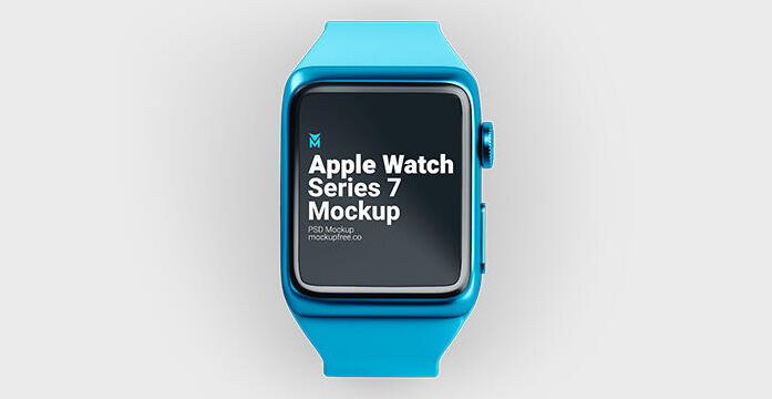 Apple Watch Series 7 Free Mockup