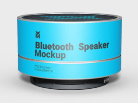 Free Bluetooth Speaker Mockup