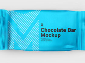 Free Chocolate Bar Mockup