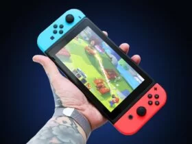 Free Nintendo Switch Gaming Phone Screen Mockup