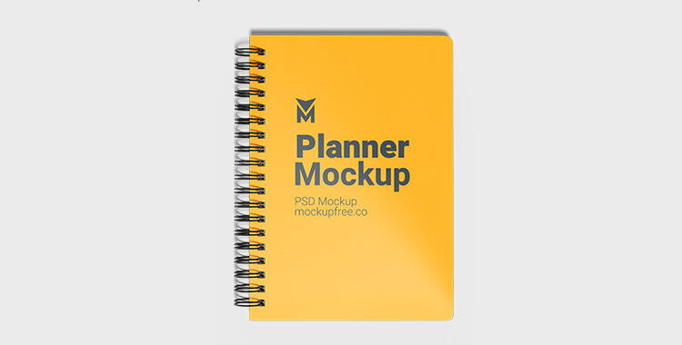 Free Planner Mockup