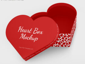 Heart Box Free Mockup