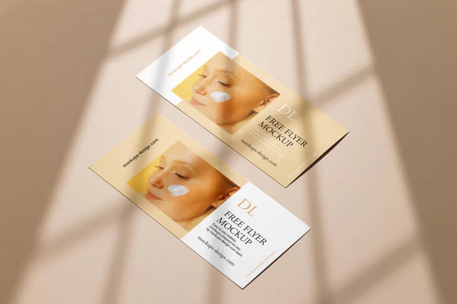 Horizontal DL Flyer Free Mockup