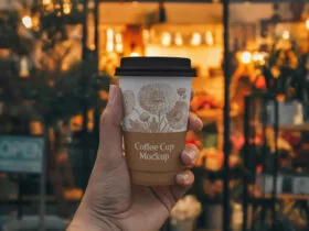 Paper Takeaway Cup Free Mockup