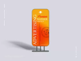 Free Advertising Banner Mockup