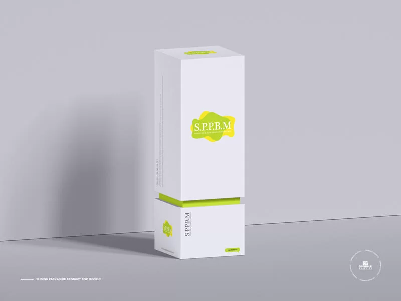 Free Sliding Packaging Product Box Mockup – FreeMockup.net