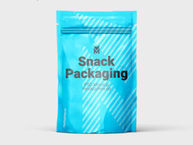 Free Snack Packaging Mockup
