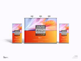 Trade Show Exhibition Booth Banner Free Mockup