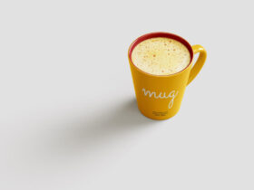 Free Tapered Mug Mockup