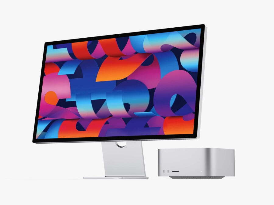 Mac Studio & Studio Display Free Mockup
