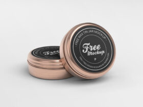 Wax Tin Jar Free Mockup