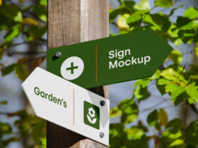 Wayfinding & Signage Free Mockup