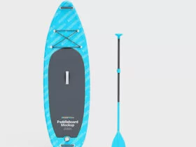 Free Paddleboard Mockup