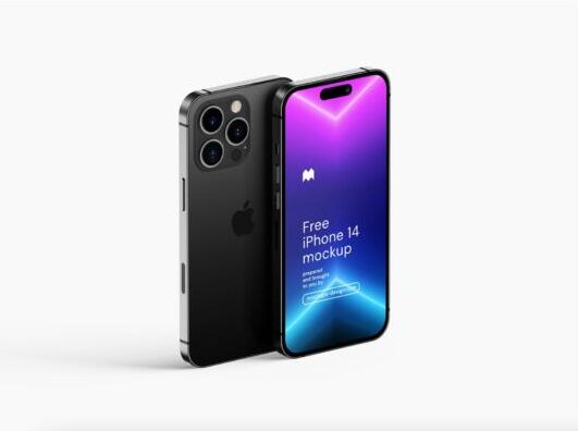 Free iPhone 14 Pro Mockup