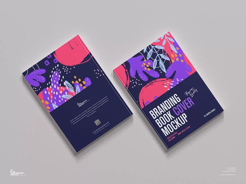 Free Premium Branding Book Cover Mockup
